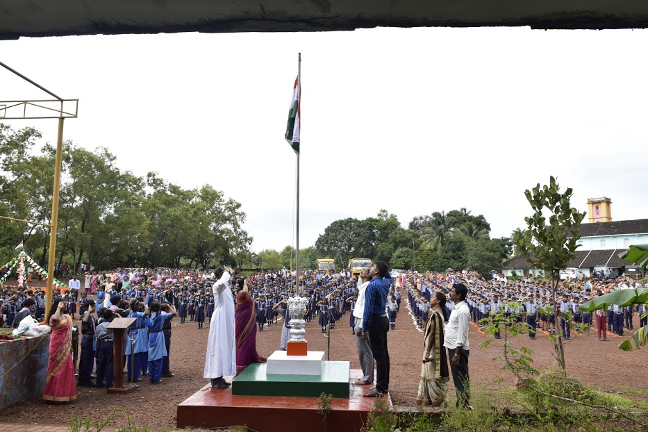 ಕಯ್ಯರು ಡಾನ್ ಬಾಸ್ಕೊ ಶಾಲೆಯಲ್ಲಿ ಸ್ವಾತಂತ್ರೋತ್ಸವ